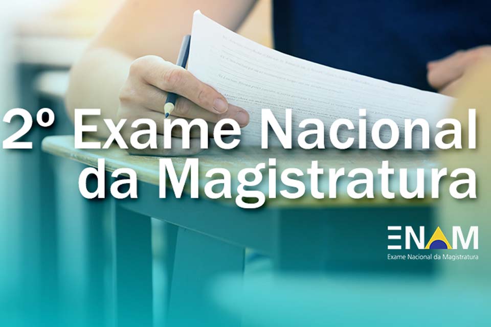 Últimos dias para a inscrição no 2º Exame Nacional da Magistratura