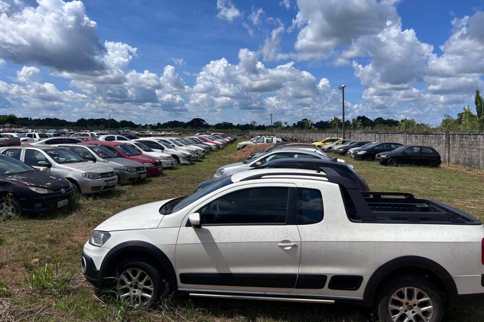 Leilão eletrônico do Detran-RO de veículos conservados acontece em agosto