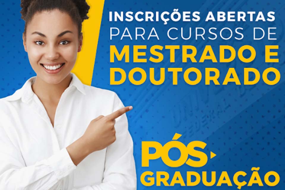 Universidade Federal de Rondônia tem 81 vagas abertas para Mestrados e Doutorado gratuitos