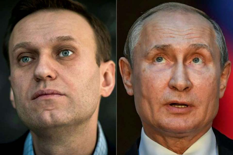 Putin diz não ver fundamentos para investigação do caso Navalny