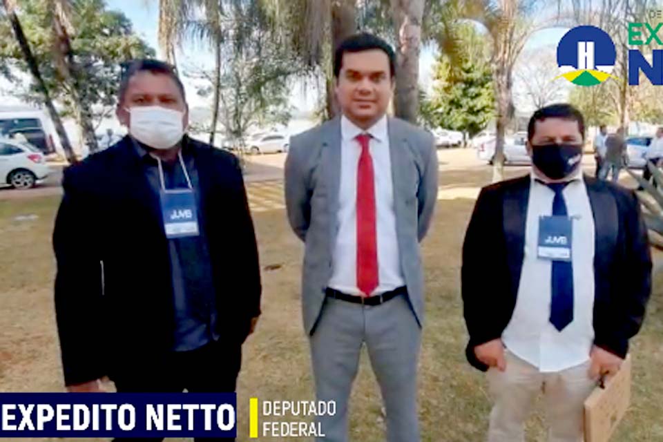 Deputado Federal Expedito Netto se reúne com vereadores de Vale do Paraíso para tratar demandas para o município