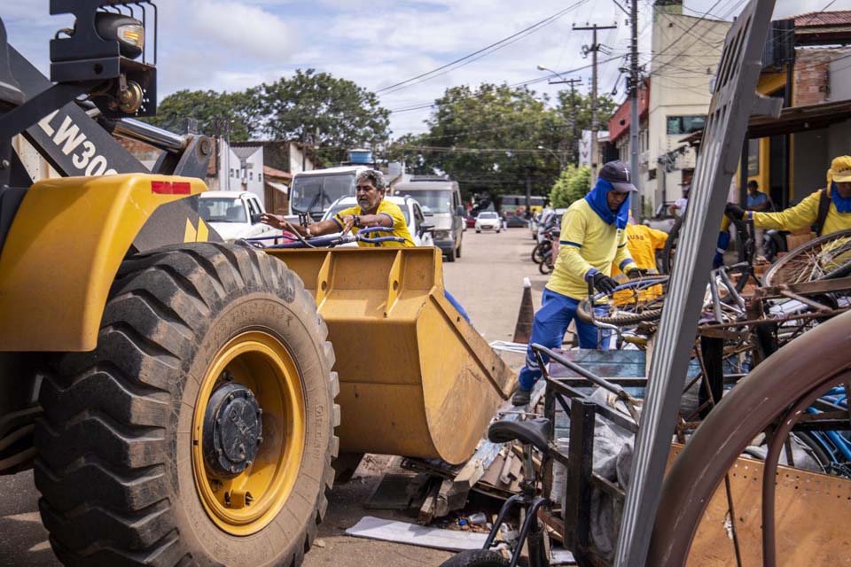 Prefeitura de Porto Velho integra Operação para combater furto de fios elétricos e outros materiais