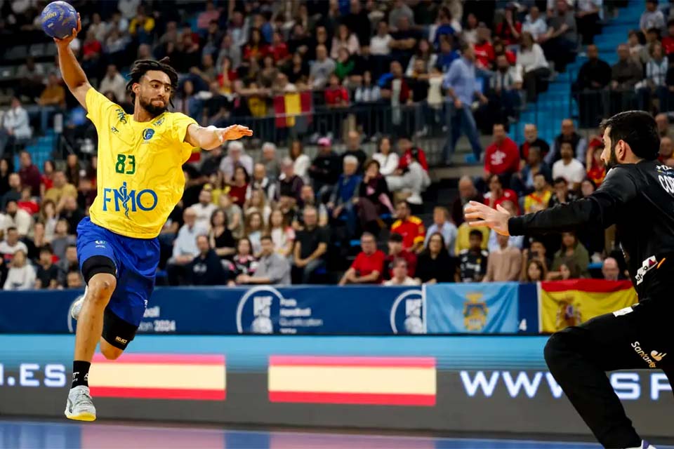 Seleção masculina de handebol fica fora dos Jogos de Paris