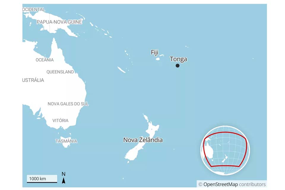 Ilha principal de Tonga entra em lockdown após país registrar 1º caso de Covid da pandemia