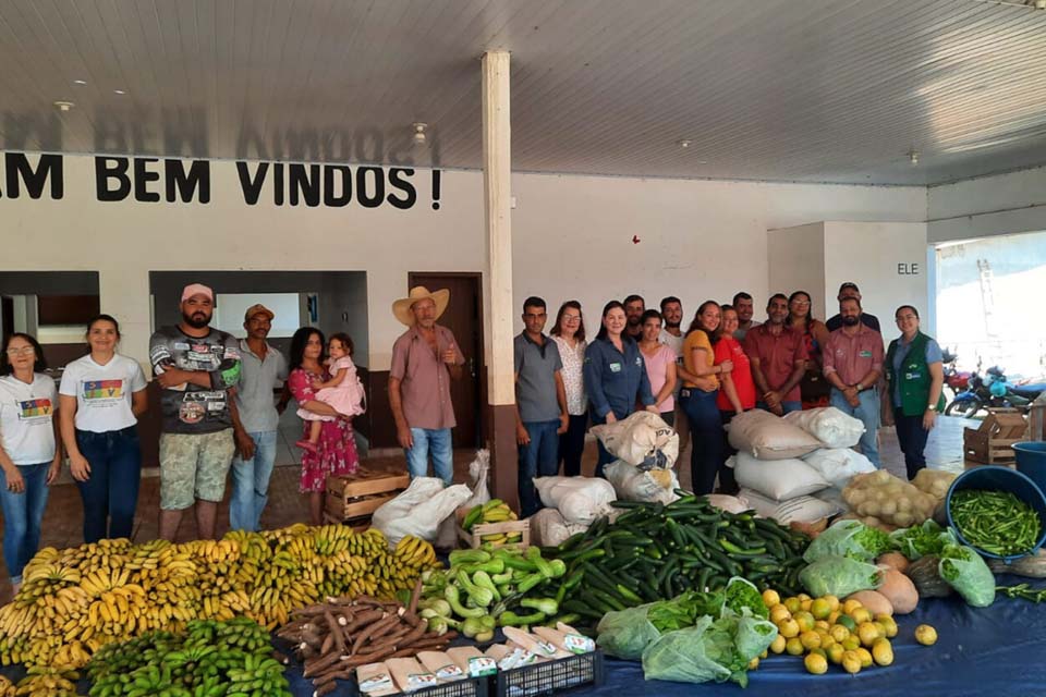 Agricultores são beneficiados com o Programa Estadual de Aquisição de Alimentos