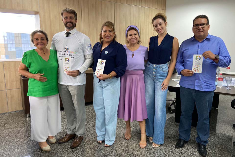 Deputado Lucas recebe diretoria da Associação de Pais e Amigos do Autista de Rondônia