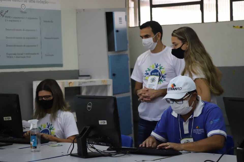 Detran facilita renovação da Carteira de Habilitação durante edições do programa “Rondônia Cidadã”