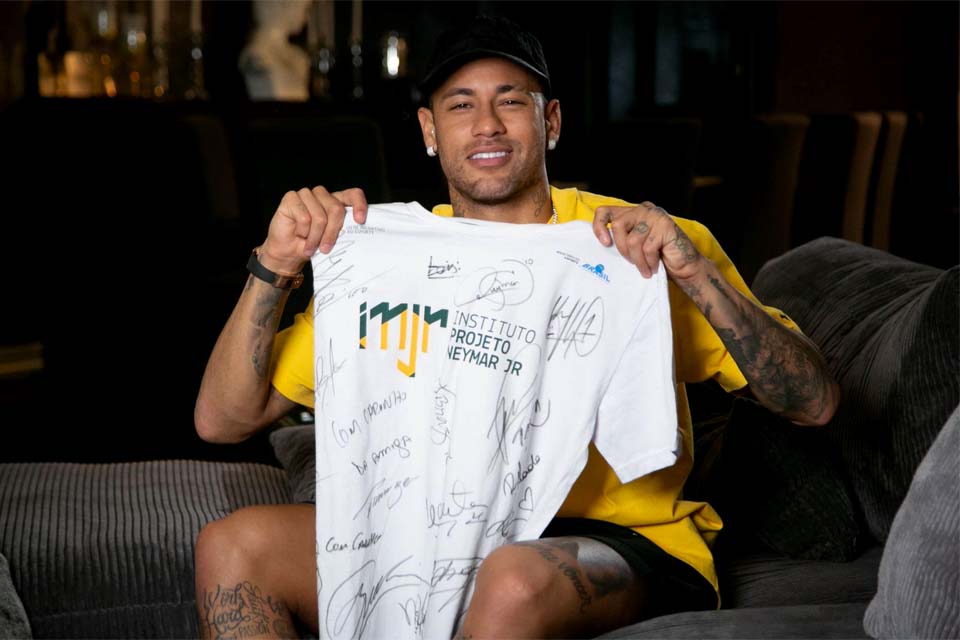 Neymar Jr. convida grandes nomes do esporte mundial para 3ª edição do amigo secreto em prol de seu Instituto