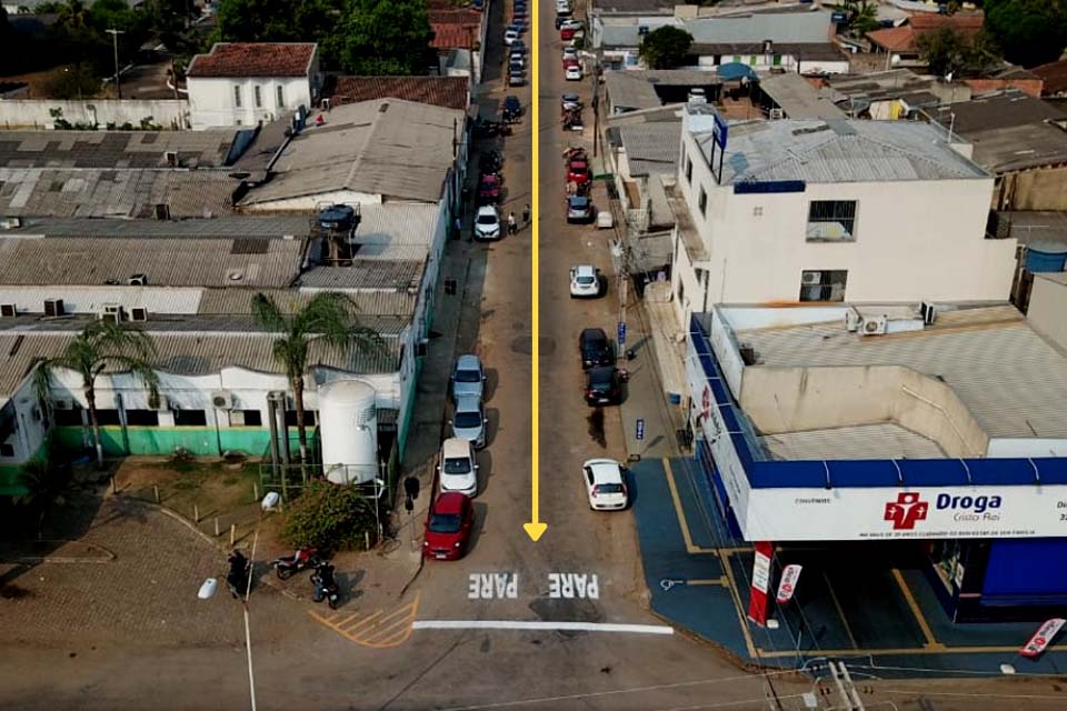 Porto Velho: Tráfego na rua Netuno muda de sentido a partir desta quarta-feira (1º)