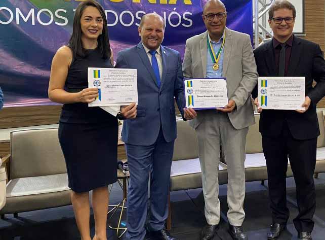 Servidores do Campus Cacoal recebem medalha e votos de louvor da Assembleia Legislativa