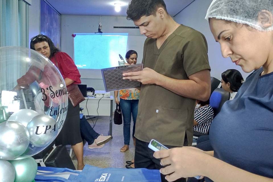 Profissionais de saúde participam de curso em Central de Material e Esterilização