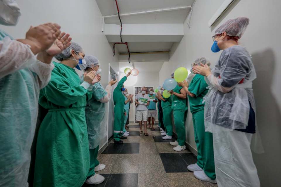 Mais de 70% dos pacientes internados por Covid-19 no Hospital de Base Dr. Ary Pinheiro estão curados