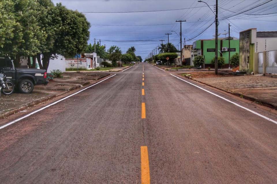 Serviços de infraestrutura no município têm ações do Estado de Rondônia