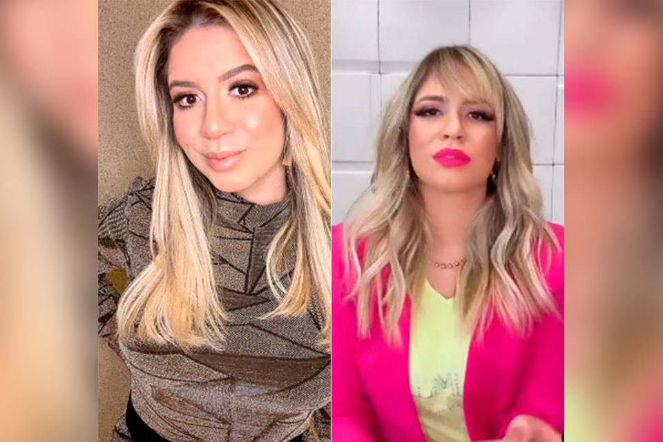 Marília Mendonça muda o visual, aparece com franja e recebe elogio de Murilo Huff: Que gata