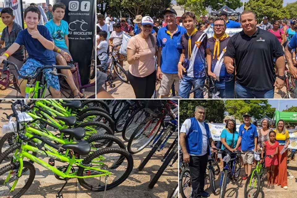 Alegria e solidariedade marcam o Dia das Crianças na Praça dos Pioneiros em Pimenta Bueno