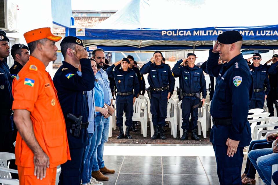 Quartel da Polícia Militar é inaugurado no Distrito Nova Estrela no município de Rolim de Moura