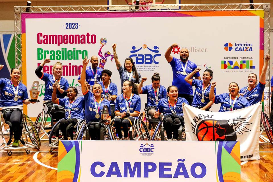 APP conquista Brasileiro feminino de basquete em cadeira de rodas