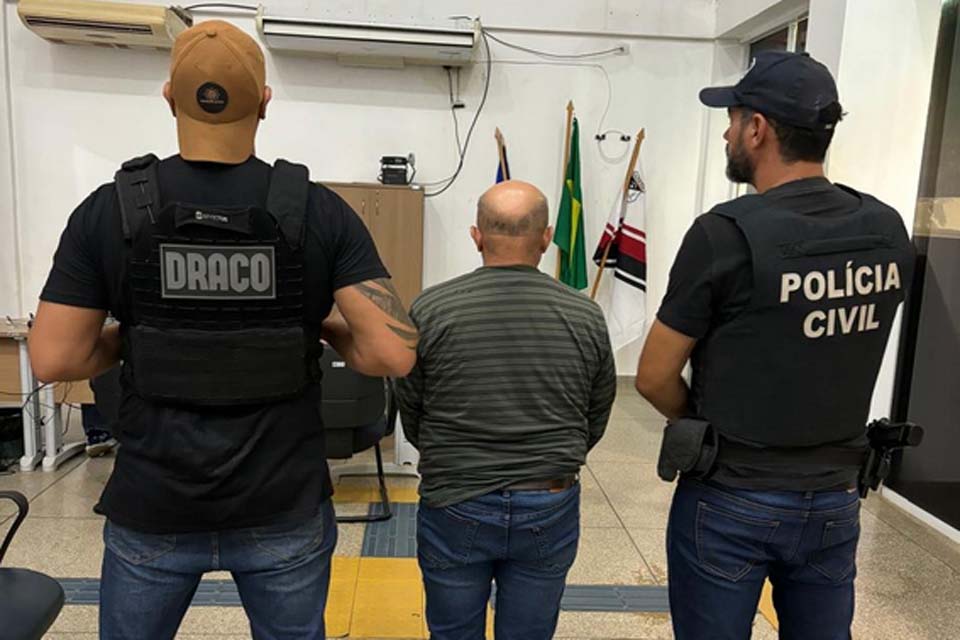 Polícia Civil captura autor de homicídio de Vereador de Novo Horizonte