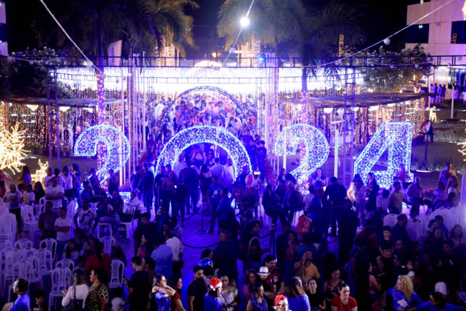 Abertura do “Natal de Luz” 2023 do Governo de Rondônia encanta a população