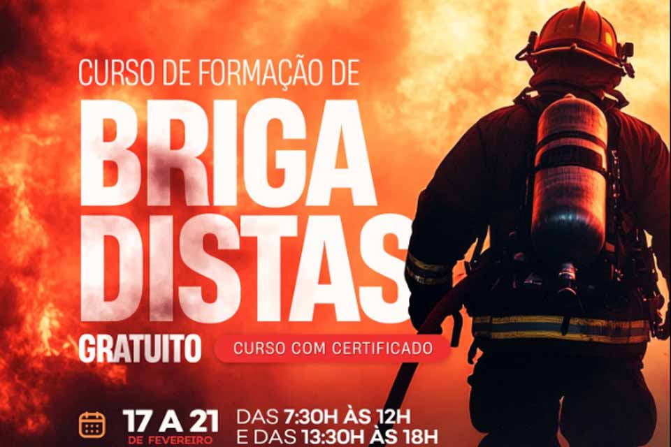 Corpo de Bombeiros de Ji-Paraná está oferecendo curso gratuito de formação de brigadistas