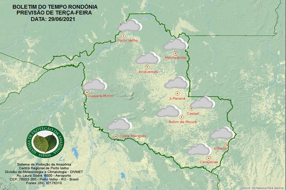 Sipam diz que friagem provocará as temperaturas mais baixas de 2021 em Rondônia