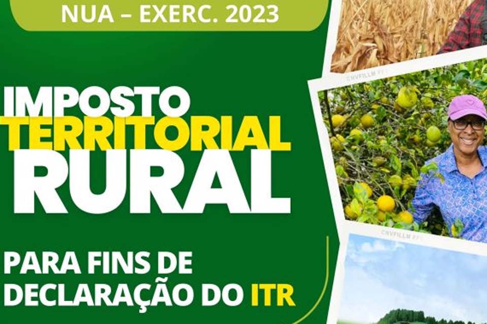 Secretaria Municipal de Fazenda e Administração informa que o prazo para a entrega da Declaração do ITR