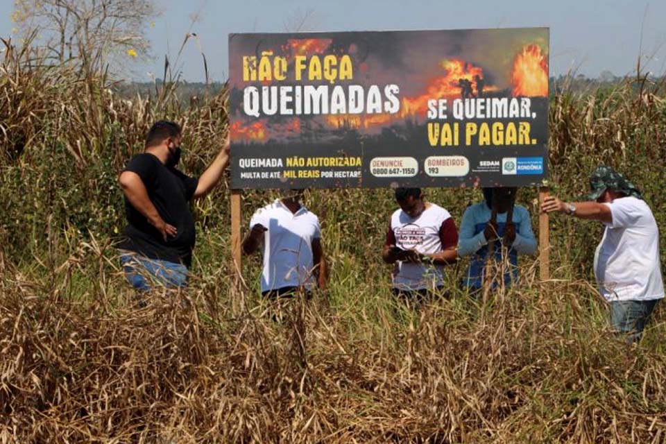 Ações da campanha de combate às queimadas em Rondônia são discutidas com órgãos de controle ambiental