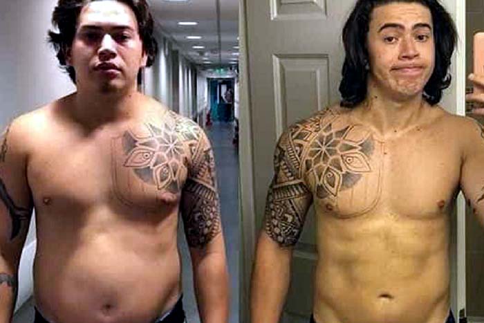 Whindersson mostra mudança ao perder 28 kg: 'Até tatuagem mudou'