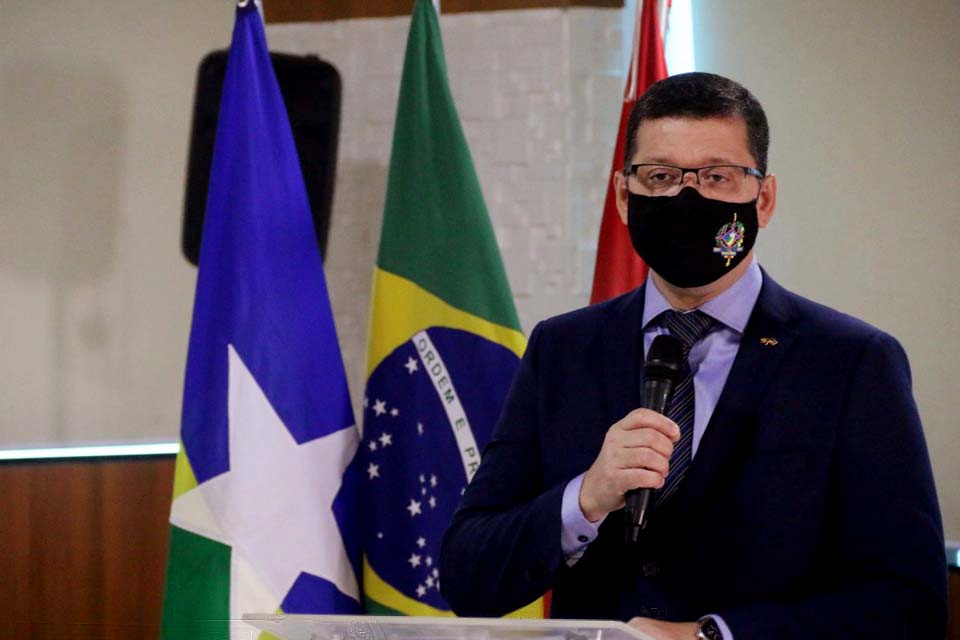 Durante passagem de comando, Marcos Rocha ressalta a importância da união das forças de segurança