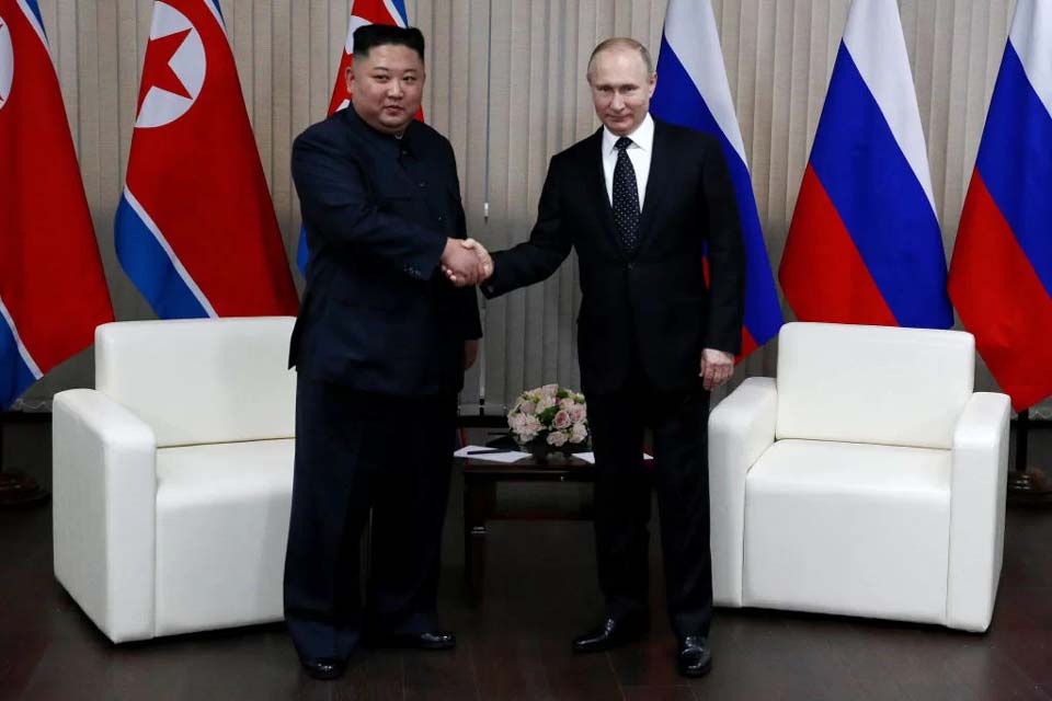 Rússia dá sinais de que pode expandir parceria com a Coreia do Norte