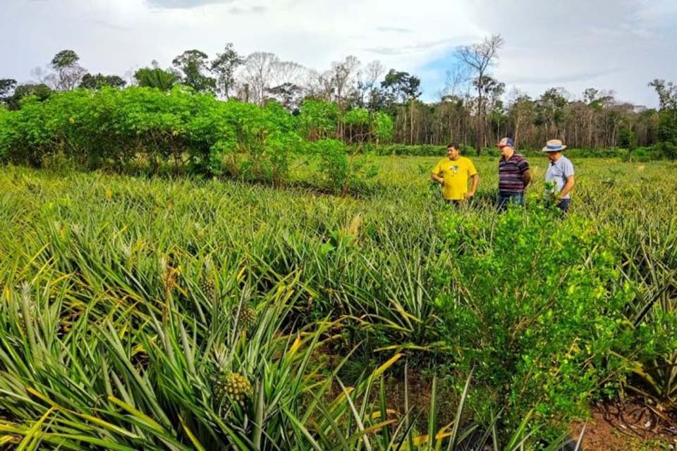 Semagri leva técnicos até as propriedades de pequenos produtores do município