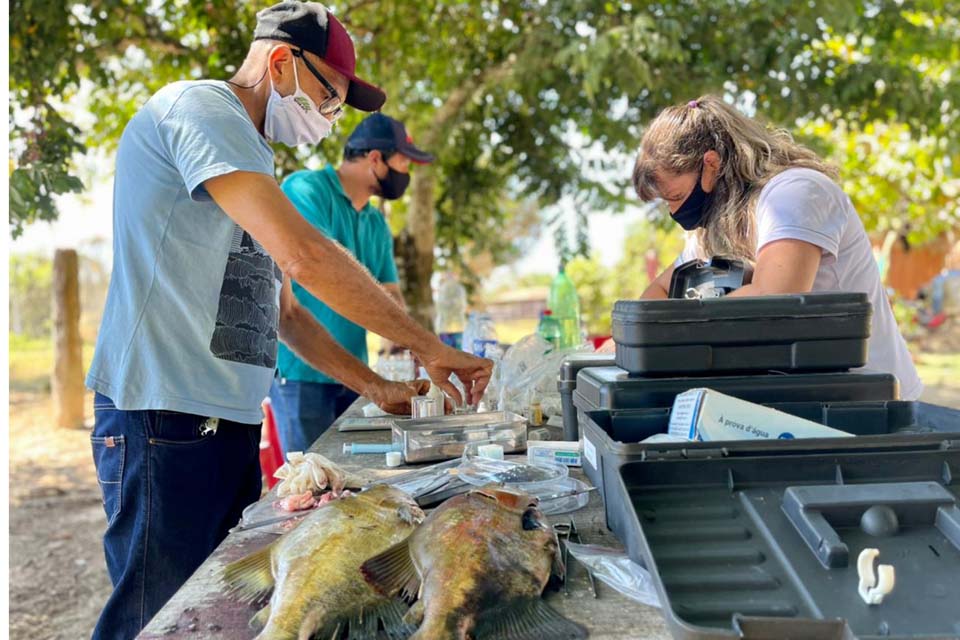 Laboratório móvel do programa “Peixe Saudável” impulsiona a piscicultura em Rondônia