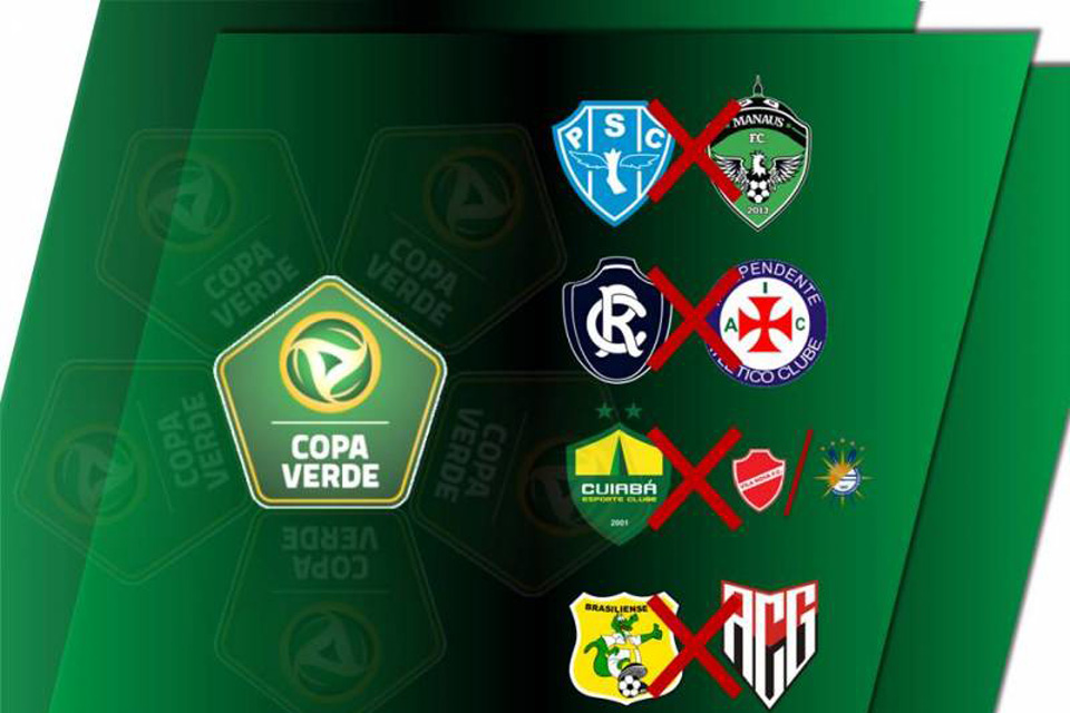 Apenas um confronto das quartas de final da Copa Verde ainda não está definido