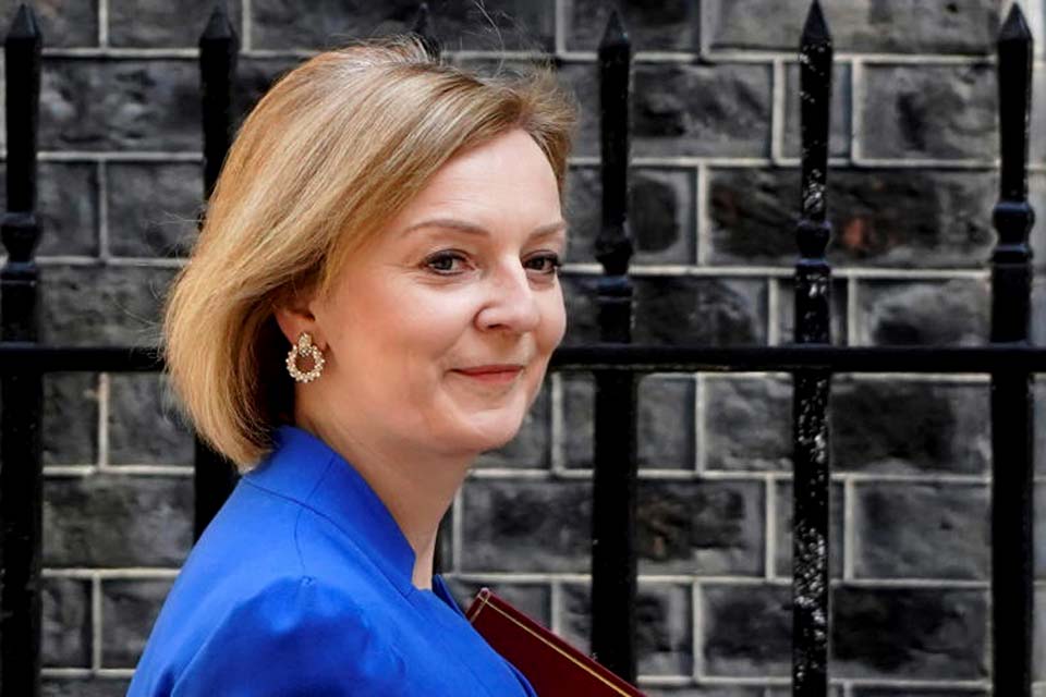 Ministra da Relações Exteriores, Liz Truss, está perto de se tornar primeira-ministra britânica