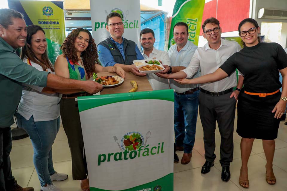 Governador Marcos Rocha e Secretária Luana Rocha Inauguram Programa Prato Fácil em Jaru