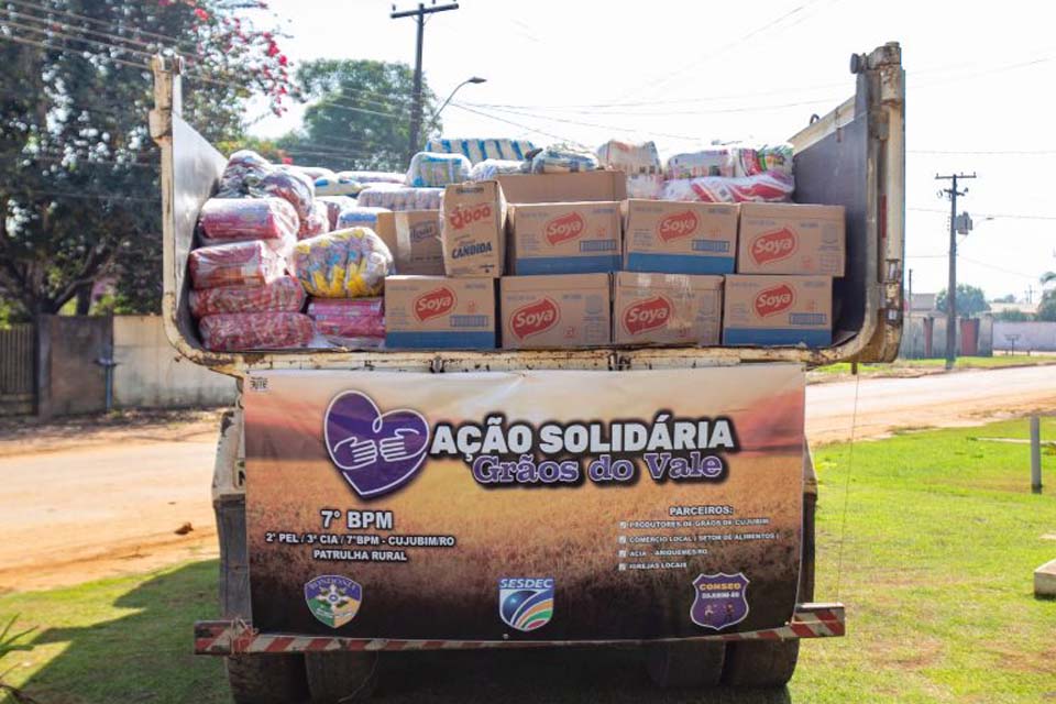 Famílias em situação de vulnerabilidade social serão beneficiadas com distribuição de alimentos