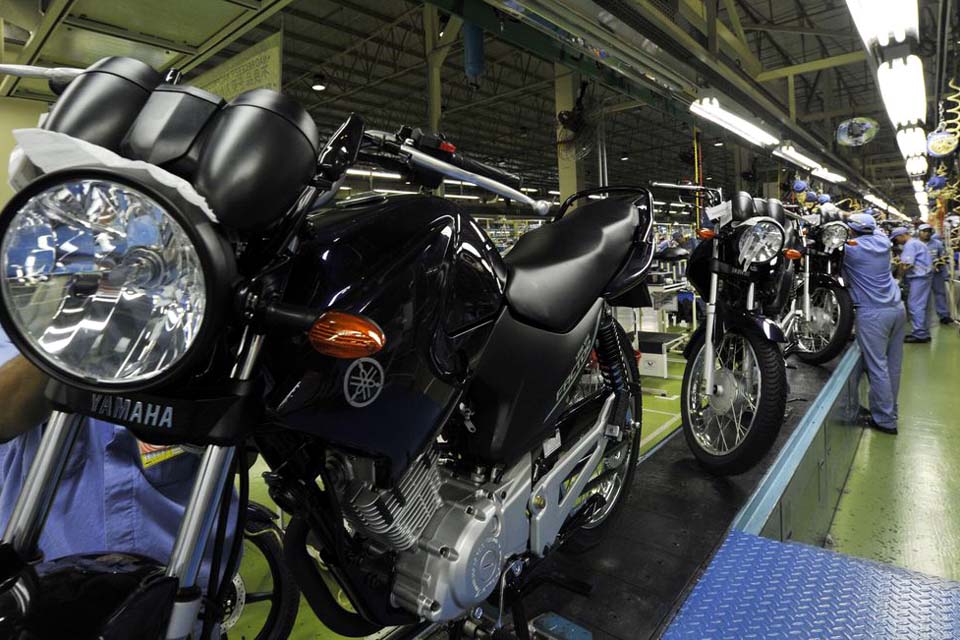 Produção de motocicletas aumenta 13,9% no primeiro semestre de 2023