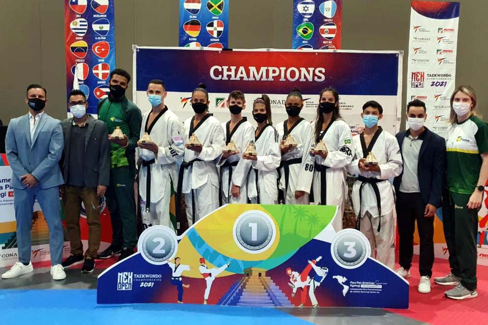 Taekwondo: Brasil fatura 13 medalhas no primeiro dia do Pan no México