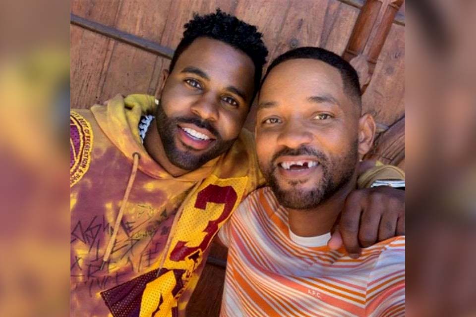 Will Smith exibe dentes quebrados após partida de golfe com Jason Derulo