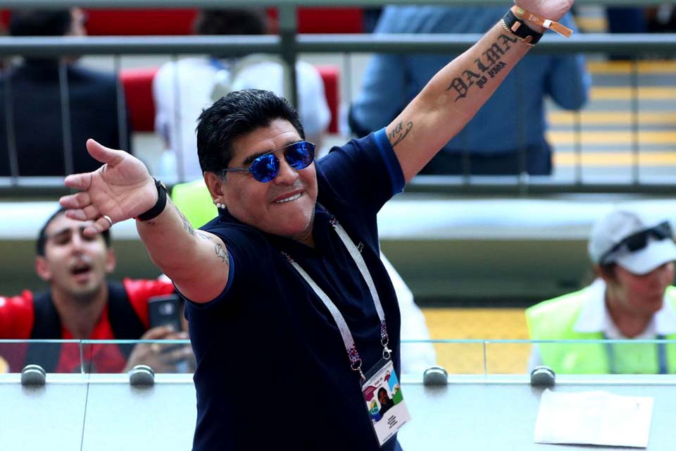 Maradona está 