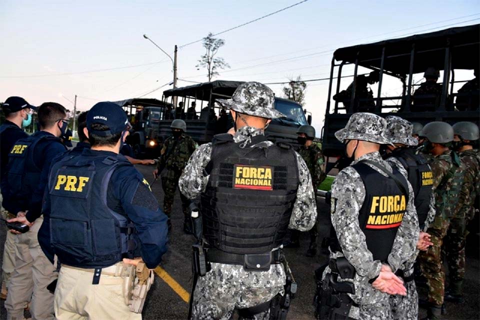 Rondônia: Força Nacional apoiará Polícia Rodoviária Federal em ações nas rodovias do estado