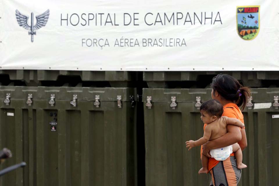  Hospital de campanha já fez mais de 300 atendimentos aos yanomami