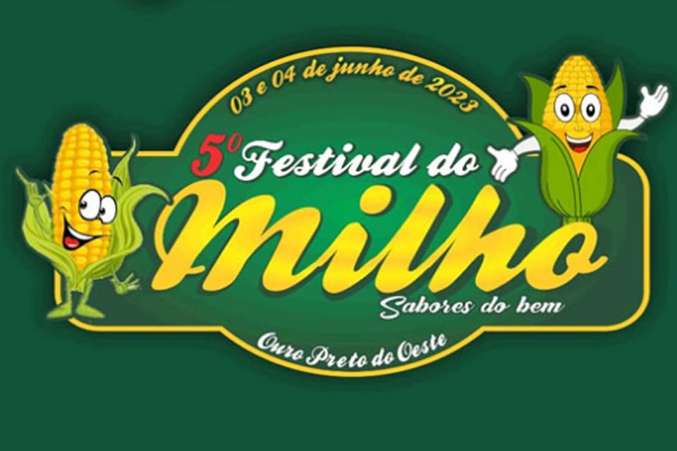 5º Festival do Milho acontece nos dias 3 e 4 de junho, na Estância Turística 