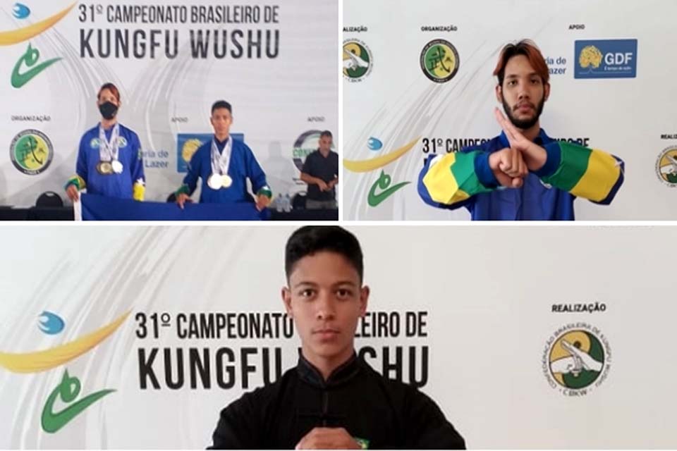 Atletas de Rondônia se destacam no  31º Campeonato Brasileiro de Kung Fu em  Brasília