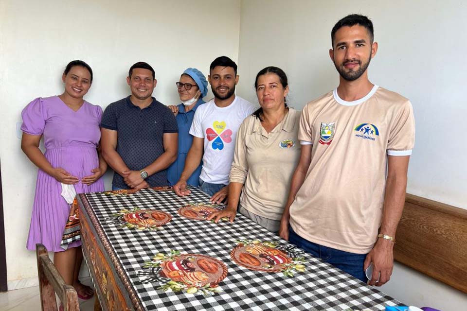 Vice-prefeito Sérgio Bermond realiza visita institucional ao Distrito de Nova Dimensão