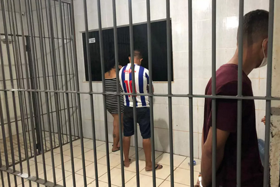 Trio é preso com 11 quilos de maconha na Zona Sul de Porto Velho