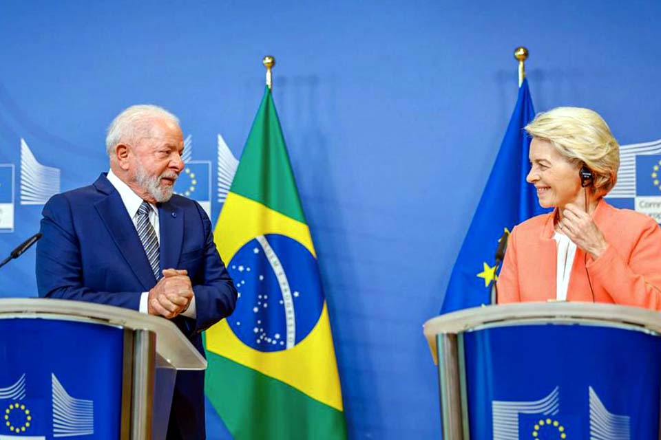 Acordo entre UE e Mercosul pode sair em 2023, diz presidente Lula