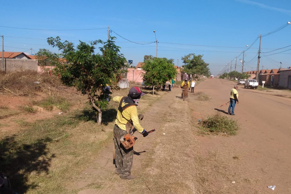 Cristal da Calama recebe equipes de mutirão de limpeza nesta quarta-feira (13)