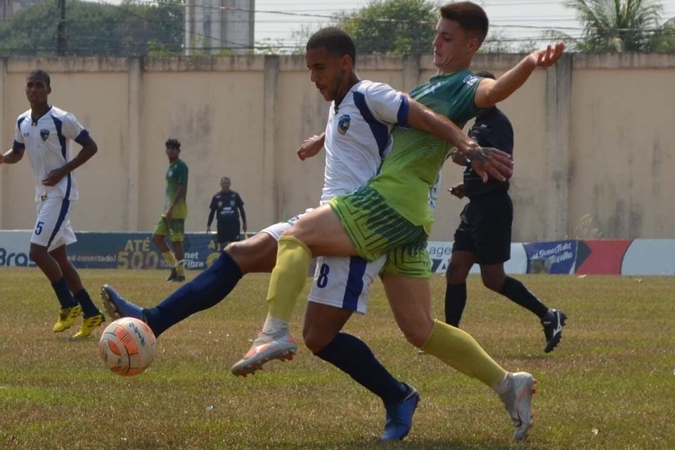 Rondoniense aplica goleada por 5 a 1 sobre o Brazuca no Sub-20 em Porto Velho