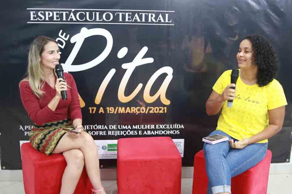 Espetáculo teatral “História de Rita